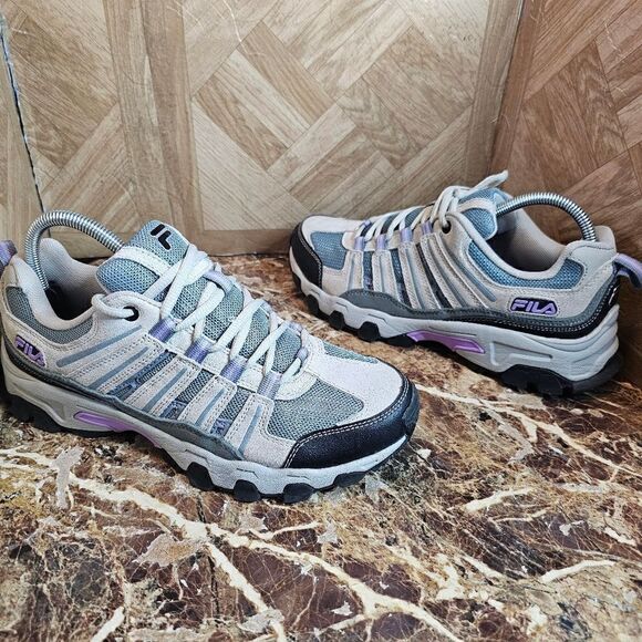 Fila Women's Trail Running Blue Shoes Size 9.5.   610 - Picture 1 of 11